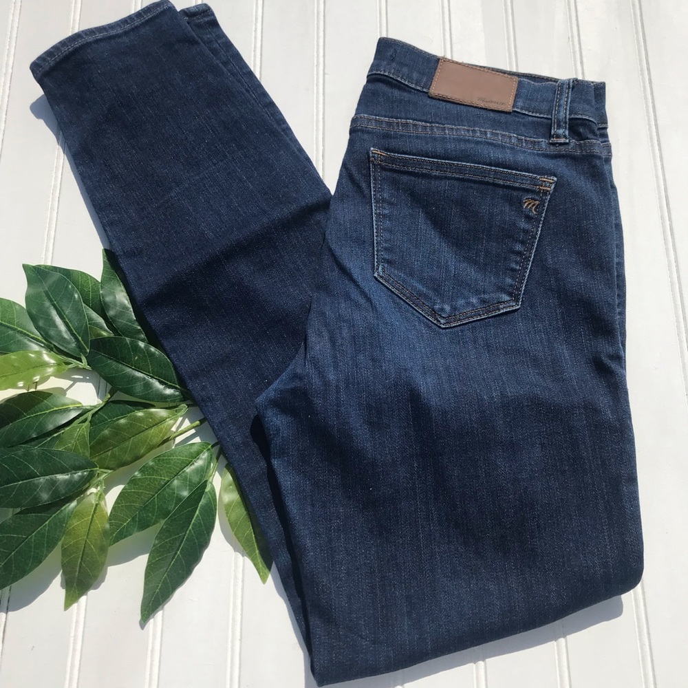 Madewell Dark Wash Skinny Skinny Jeans 👖